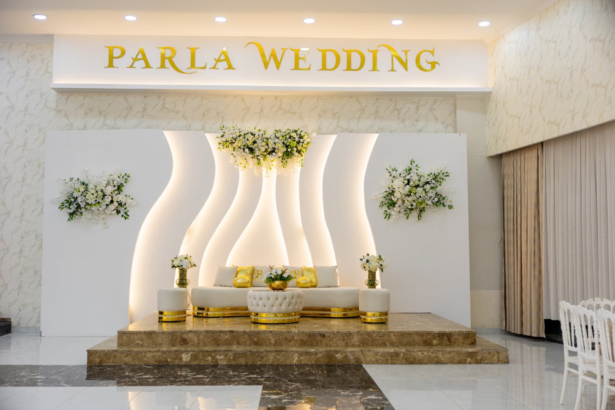 Bella Wedding Masa Şamdan ve Dekorasyon Detayları